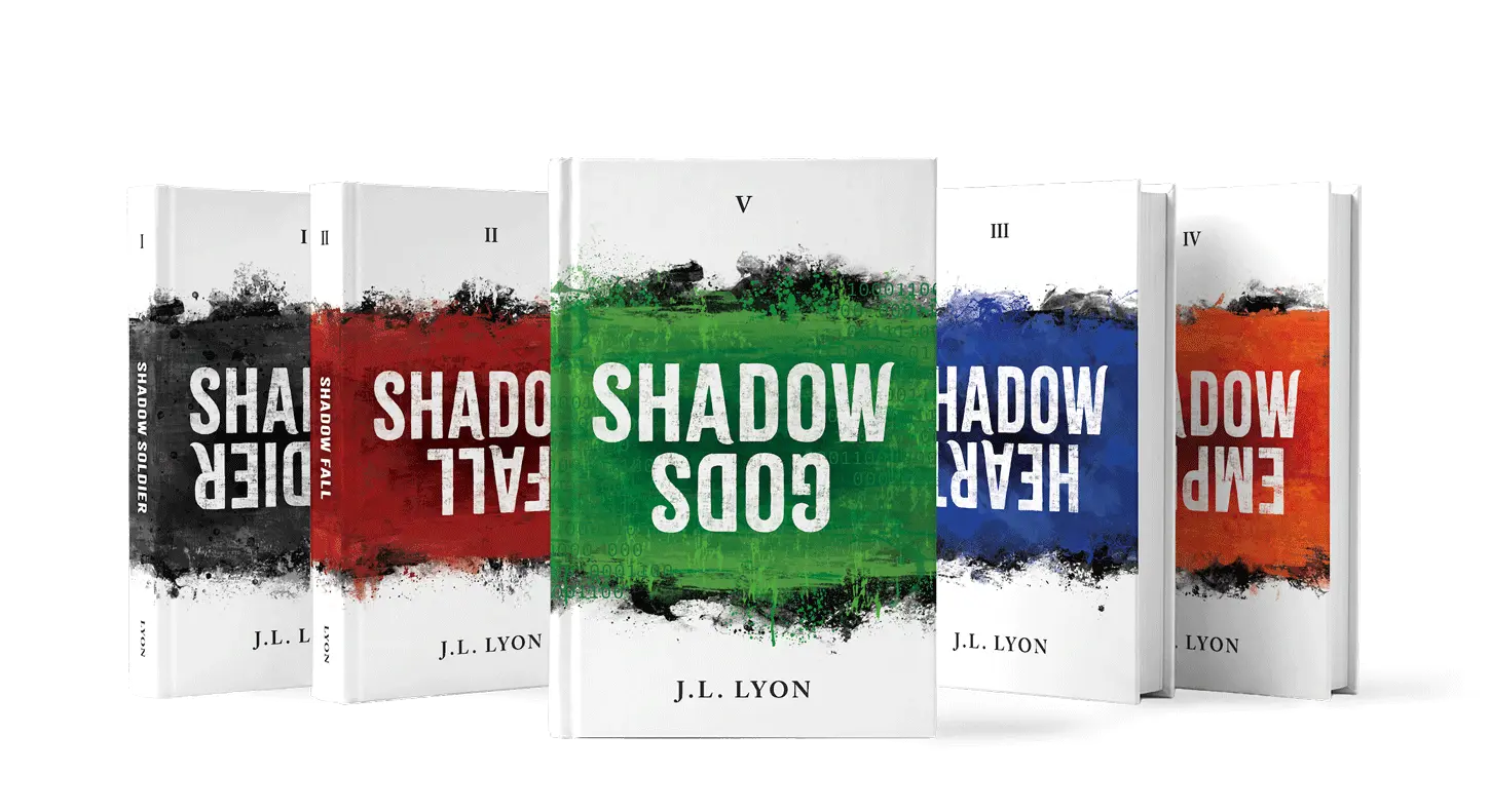 Full Shadow Saga Series Covers, by J. L. Lyon